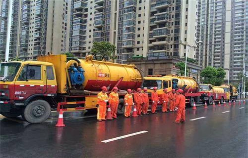 铜官市政管道清淤