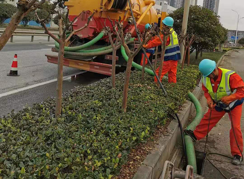 铜官市政管道清淤